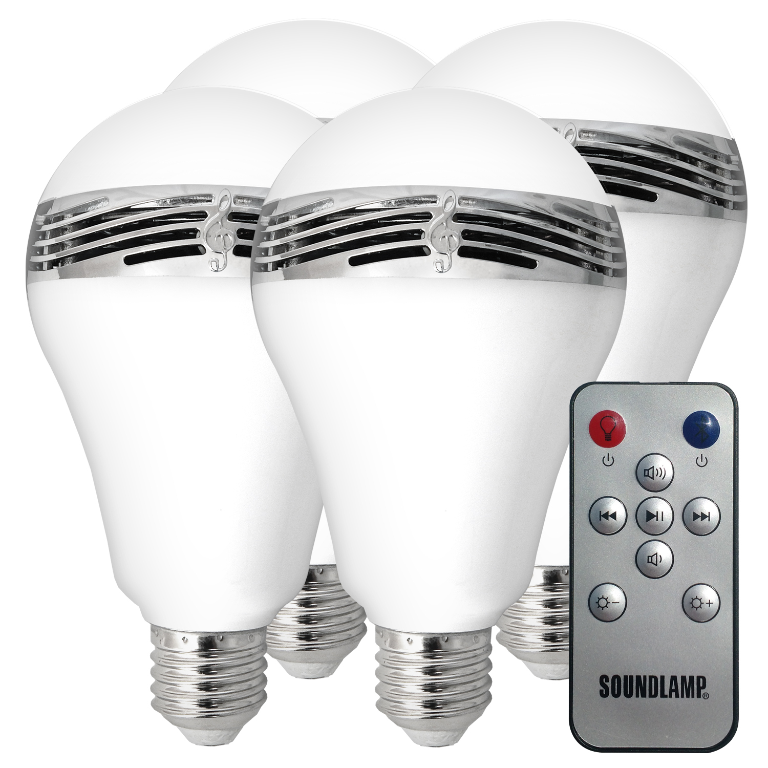 SOUNDLAMP Dimmable LED Light Bulb with Bluetooth Speaker w SOUNDLAMP Dimmable LED Light Bulb with Bluetooth Speaker w