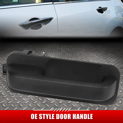 ДЛЯ 15-20 FORD F150 ЧЕРНАЯ ТЕКСТУРИРОВАННАЯ РУЧКА ТЯГИ ПЕРЕДНЕЙ ПРАВОЙ БОКОВОЙ ДВЕРИ с ДВЕРНЫМ ЗАМКОМ