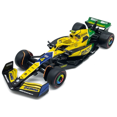 1:43 2024 F1 McLaren MCL38 Model Car Monaco Grand Prix