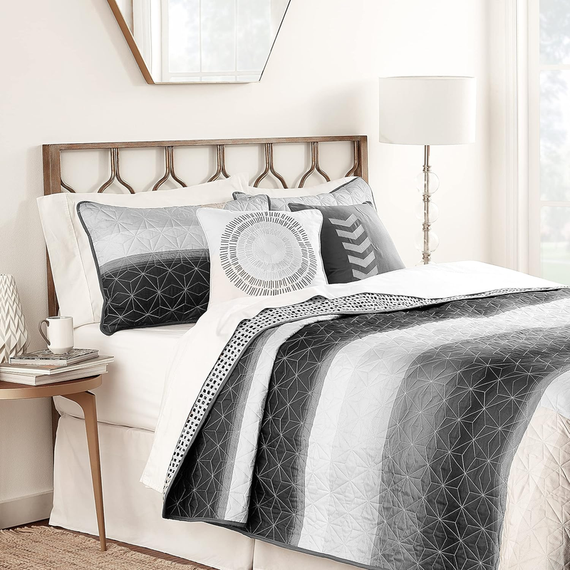 Avondale Manor 5-Piece Cypress Quilt Set, Queen Quilt Set, Lightweight Ultra-Sof