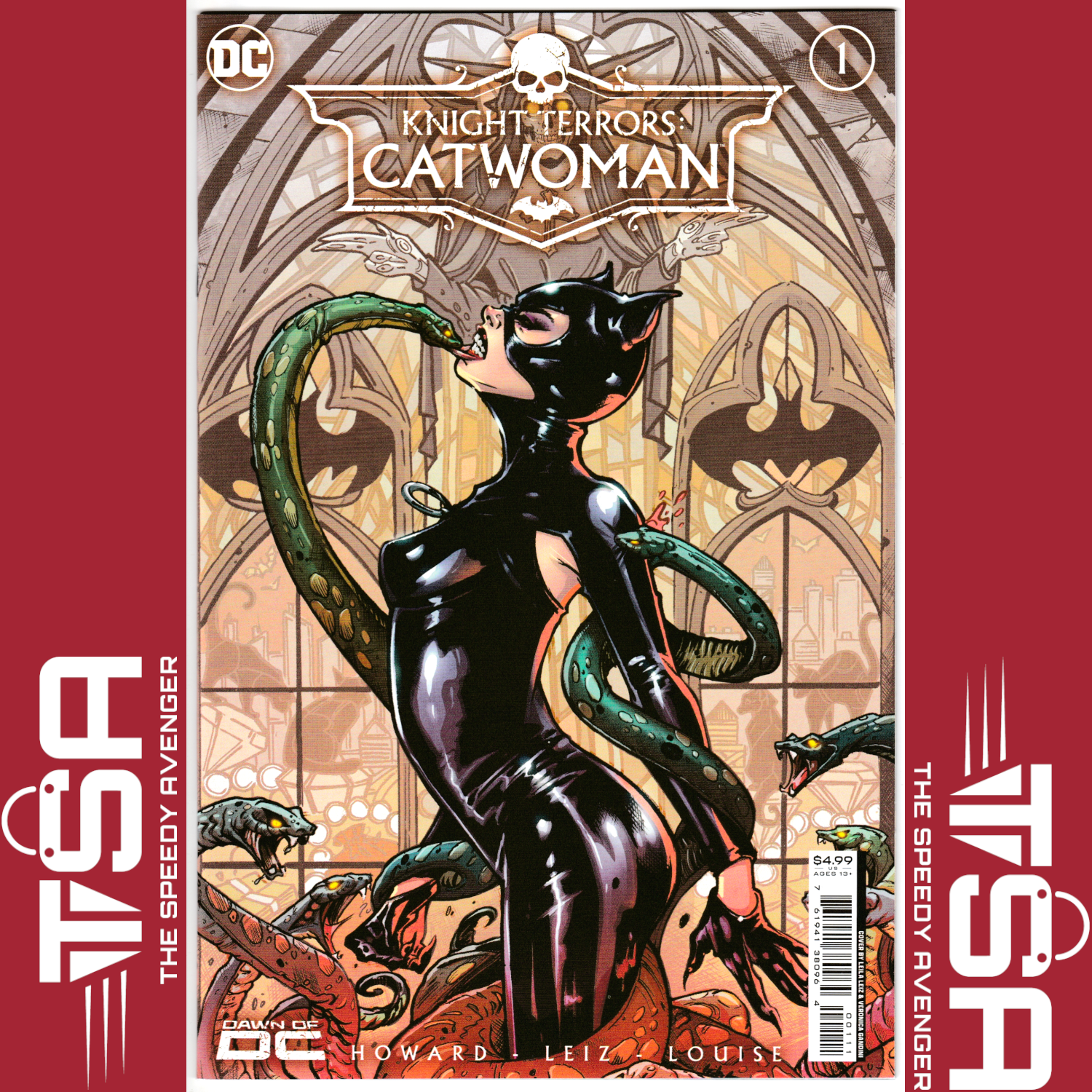 KNIGHT TERRORS CATWOMAN #1 Leila Leiz Regular Cover A DC Comics Tini Howard
