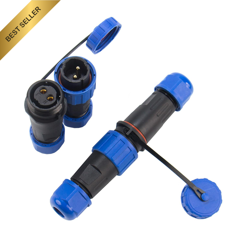 TY16 Solder-Free Waterproof Connector 2 Pin IP68 Marine Wiring | Automotive Indu