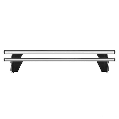 Fix Point Roof Racks Cross Bars for Mercedes R Class W251 2006-2013 Alu Gray 2x