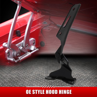 [1 шт.] Для 03-07 Honda Accord Стальной кронштейн петли капота с левой стороны водителя в стиле OE