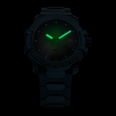 NOVE NOVE MODENA AUTOMATIC BLUE WATCH - BRAND