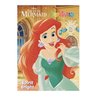 Disney The Little Mermaid - Spirit Bright Coloring & Activity Book for Kids.