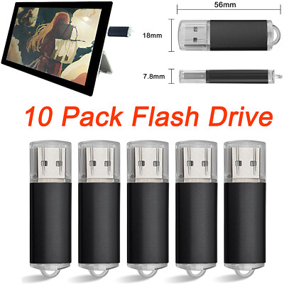 10pcs/Lot 16GB USB Flash Drive Memory Sticks Thumb Drives Storage USB 2.0 Disk