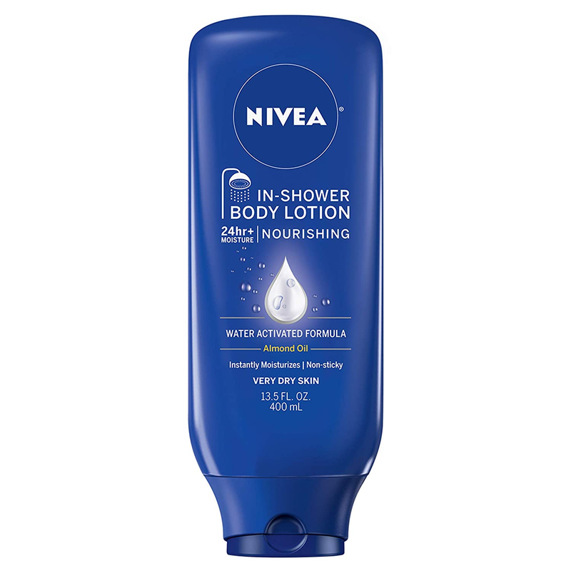 Nourishing in Shower Lotion, Body Lotion for Dry Skin, 13.5 Fl Oz Bottle