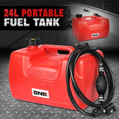 Портативный Морской подвесной лодочный газовый топливный бак объемом 3,17 галлона объемом 12 л с отбойником и шлангом