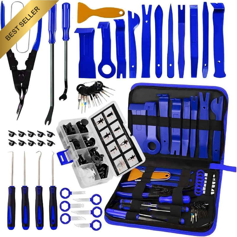 88 Pcs Trim Removal Tool, Fastener Remover Car Tool Kit, Automotive Interior Pla