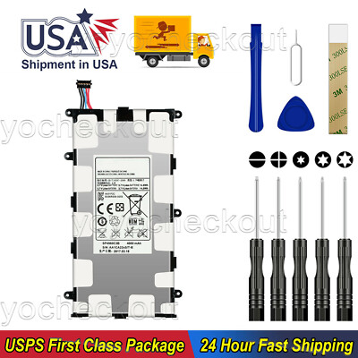 For Samsung Galaxy Tab 2 7.0 GT-P3100 P3113 P6200 Replacement Battery SP4960C3B