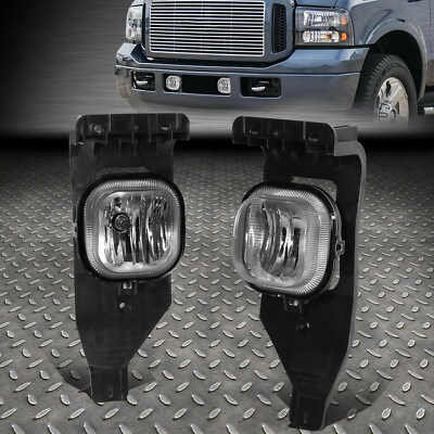 ДЛЯ 05-07 FORD F250 F350 F450 SUPER DUTY EXCURSION ПРОТИВОТУМАННЫЕ ФАРЫ С ПРОЗРАЧНЫМИ ЛИНЗАМИ
