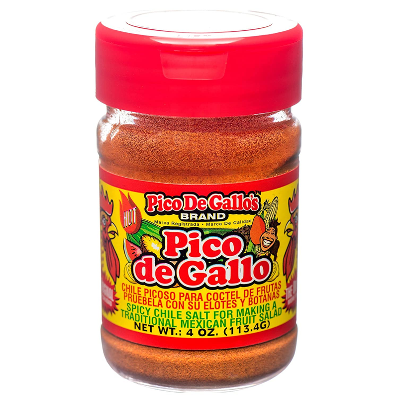 Pico De Gallo Hot Chile Salt Seasoning 4 oz Shaker Perfect for...