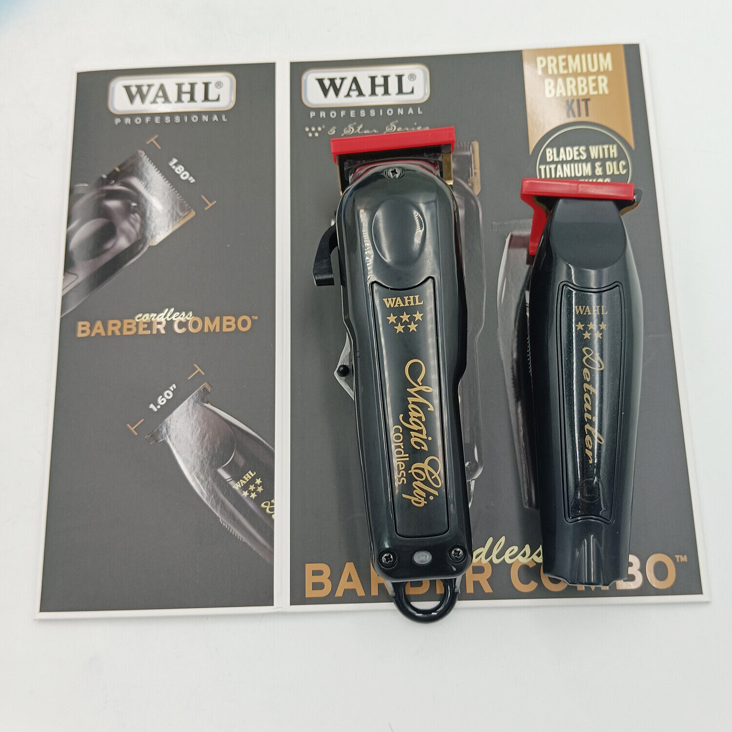 3025397 Wahl Cordless Barber Combo Black Magic Clip Clipper 3025397 Wahl Cordless Barber Combo Black Magic Clip Clipper