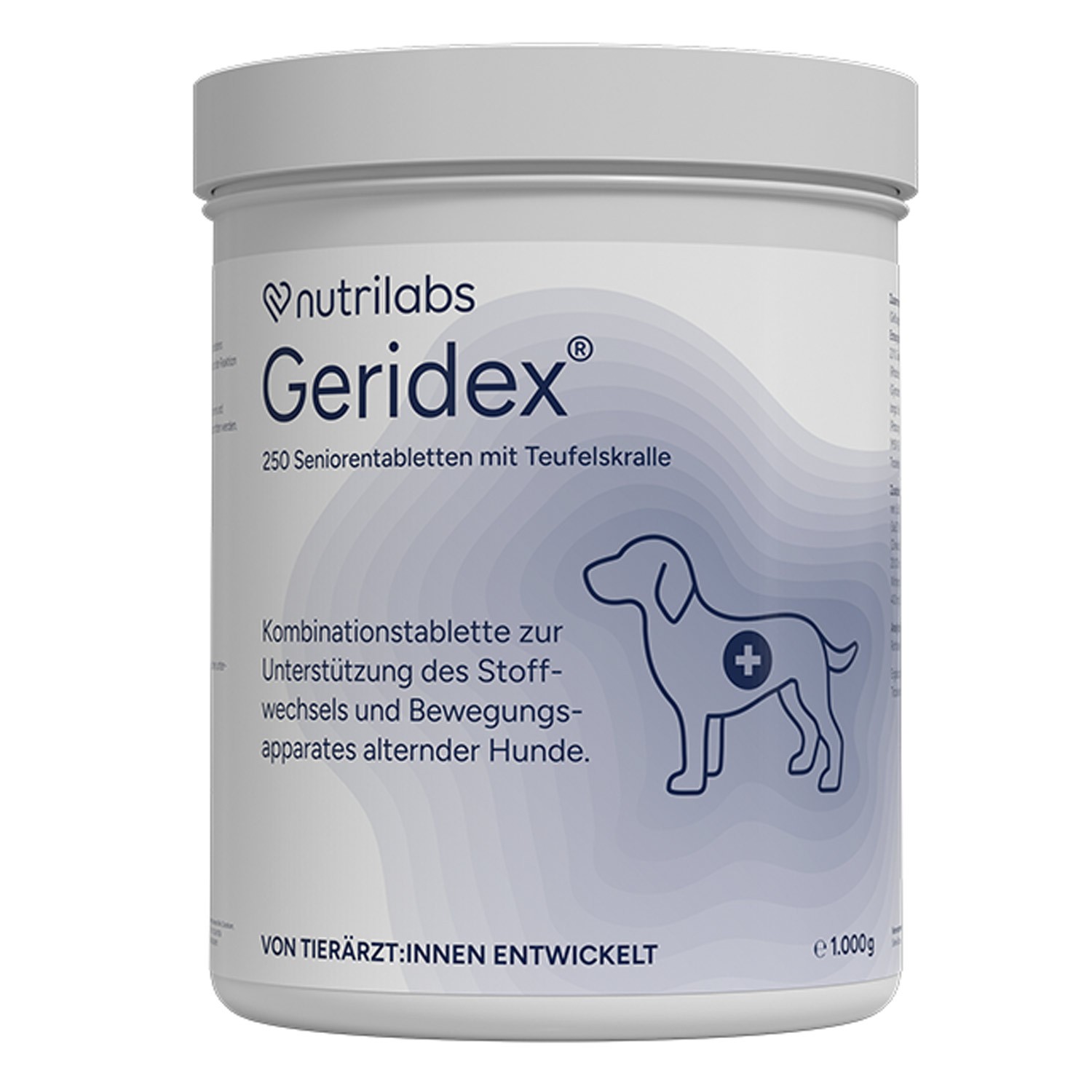 NutriLabs Geridex 250 Kautabletten | Hunde | zur Regeneration im Alter
