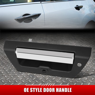 ДЛЯ 15-17 FORD F150 РЫЧАГ РУЧКИ ЗАДНЕЙ ДВЕРИ БАГАЖНИКА с ЗАМОЧНОЙ СКВАЖИНОЙ + ОТВЕРСТИЕМ ДЛЯ КАМЕРЫ + ОТВЕРСТИЕМ ДЛЯ СВЕТОДИОДА