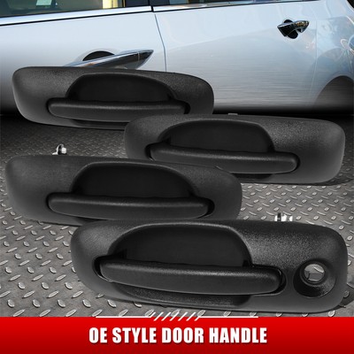 [4ШТ] ДЛЯ 01-05 VOYAGER CARAVAN ПЕРЕДНИЕ ЗАДНИЕ ЛЕВЫЕ ПРАВЫЕ ДВЕРНЫЕ РУЧКИ без ЗАМОЧНОЙ СКВАЖИНЫ