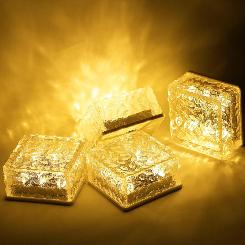 4.3" Outdoor Solar Lights Pavers Lights Solar Pathway