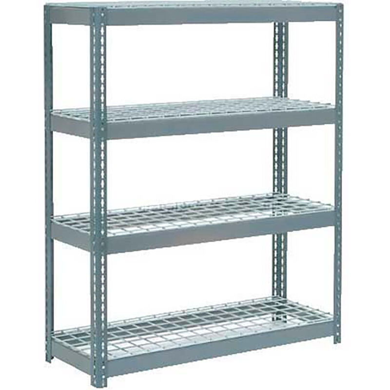 Global Industrial Extra Heavy Duty Shelving 48"W x 24"D x 72"H With 4 Shelves,