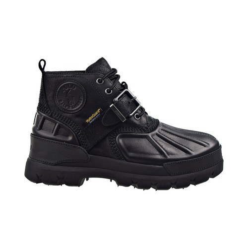 

Мужские водонепроницаемые ботинки Polo Ralph Lauren Oslo Low кожаные черные 812845237-001, Черный