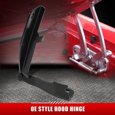 [1 шт.] Для 07-12 Nissan Sentra Стальной кронштейн петли капота с левой стороны водителя в стиле OE