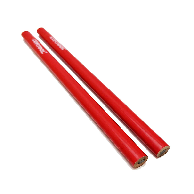 Auger Drill Bit for Wood 9 Inch with 7 Inch Carpentry Pencils (8-Piece Auger Bit