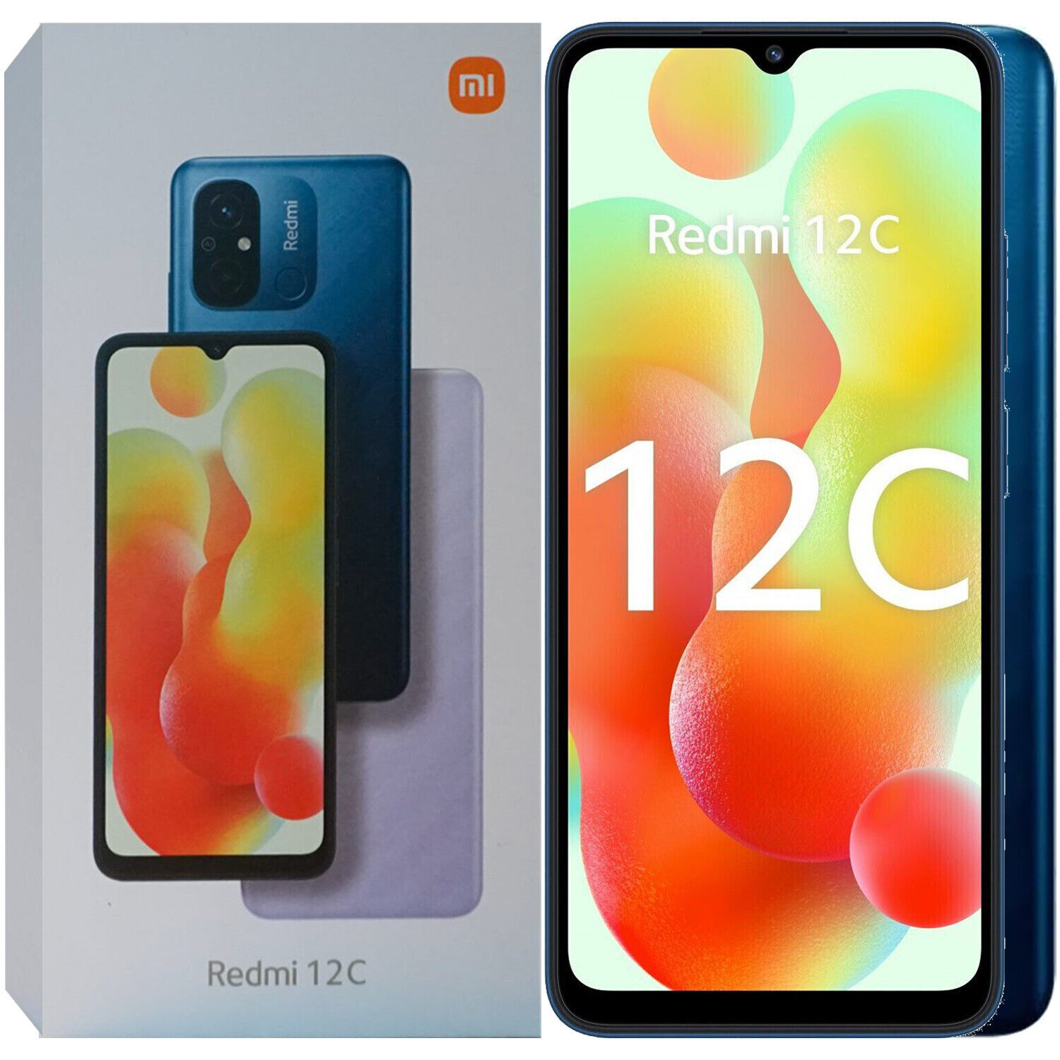 Xiaomi Redmi 12C 4G/LTE Ocean Blue 128GB + 6GB Dual-Sim Unlocked GSM NEW Xiaomi Redmi 12C 4G/LTE Ocean Blue 128GB + 6GB Dual-Sim Unlocked GSM NEW