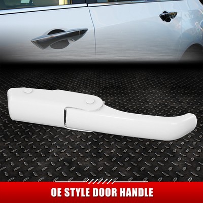 Для 01-04 Nissan Frontier Белая текстурированная Наружная ручка задней двери багажника