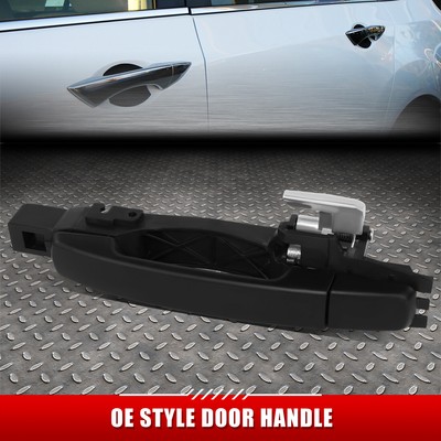 Для 07-12 Nissan Sentra Задняя левая наружная дверная ручка со стороны водителя без замочной скважины
