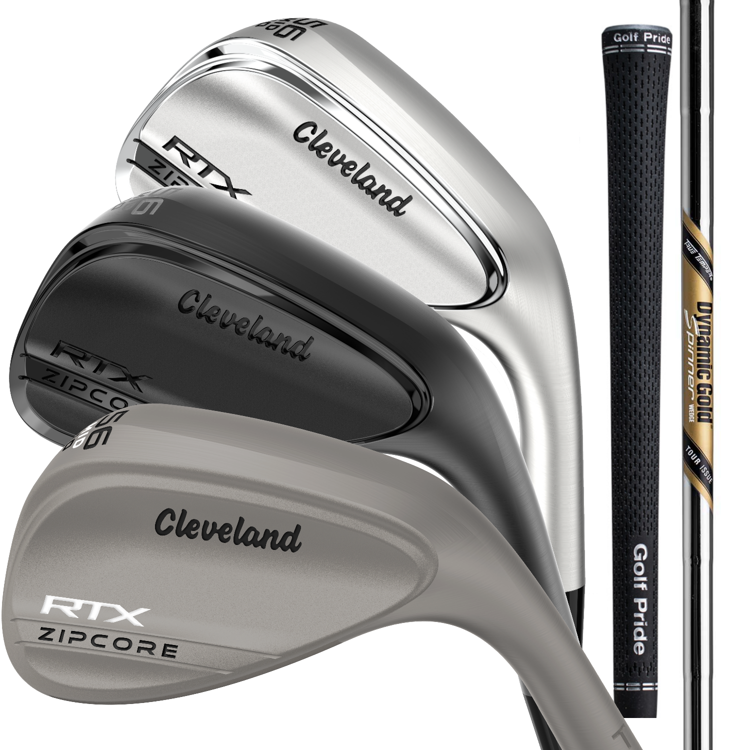 Cleveland RTX Zipcore Wedge - Dynamic Gold Spinner Tour Issu