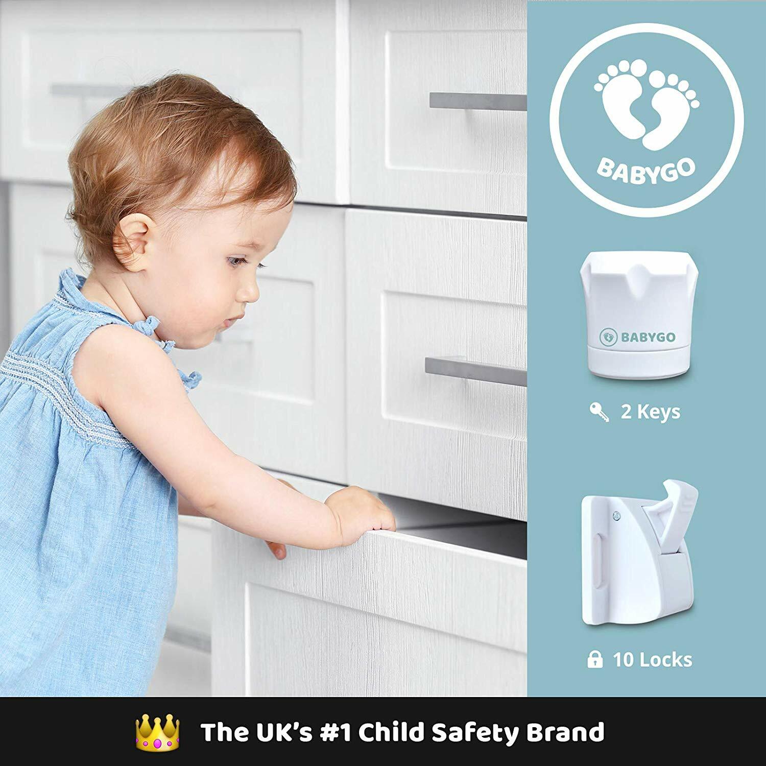 mothercare magnetic drawer locks