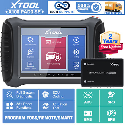 2024 XTOOL X100PAD3 SE OBD2 Directional Tool Full System Car Diagnostic Scanner