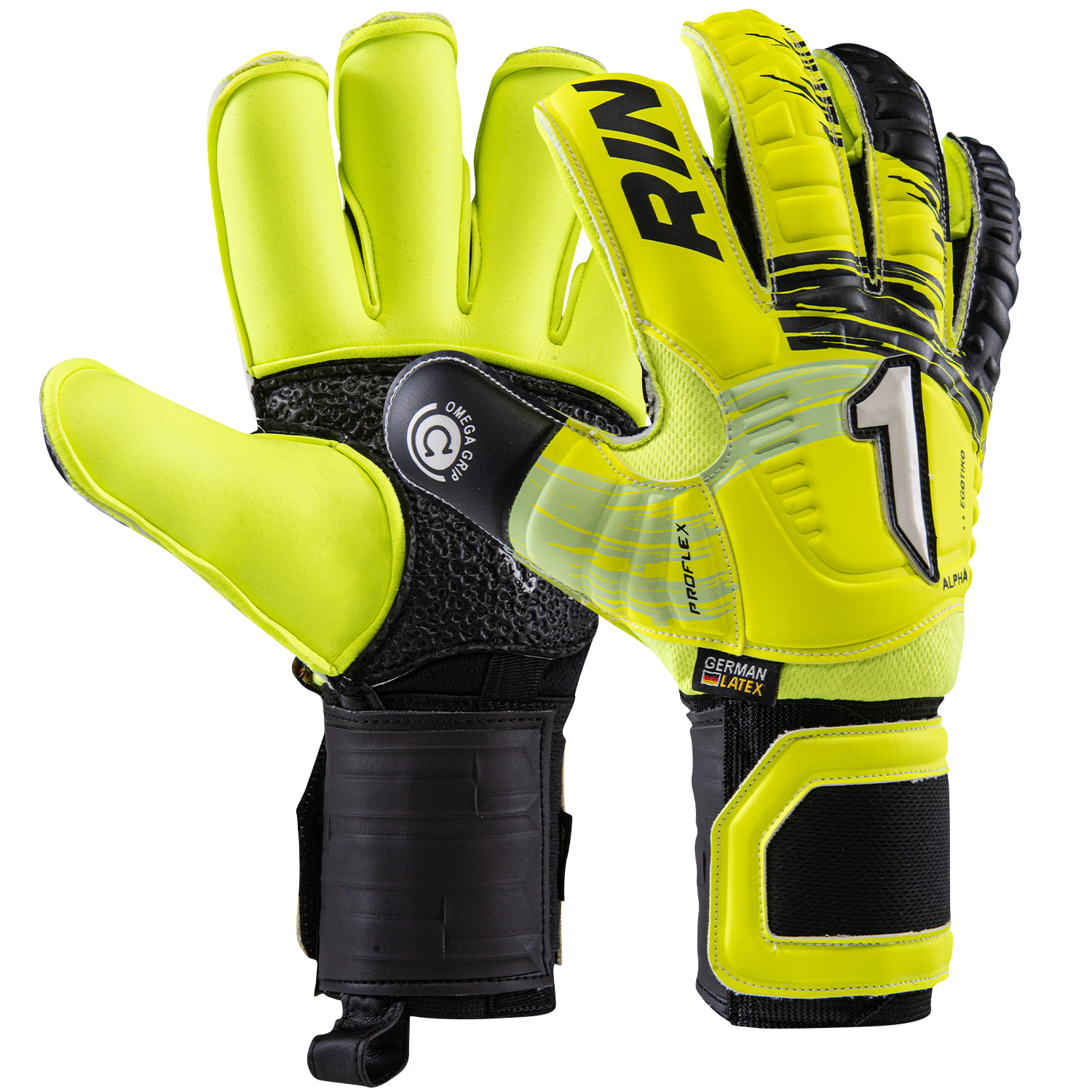 ⚽️Rinat Egotiko Spines (Finger-Protection) Alpha-Pro Goalkeeper Glove🧤