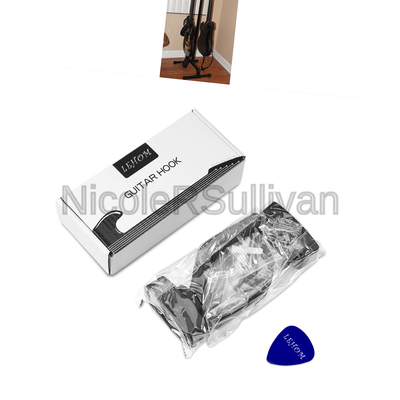 Guitar Hanger For Wall 4 Pack, Guitar Hooks Holders Stand Rack For Wall Mount...