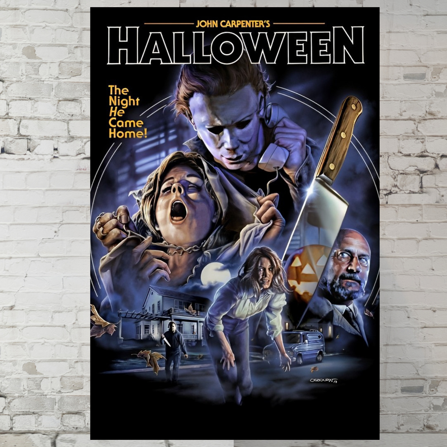 - John Carpenter Horror Poster 11x17" Wall Art