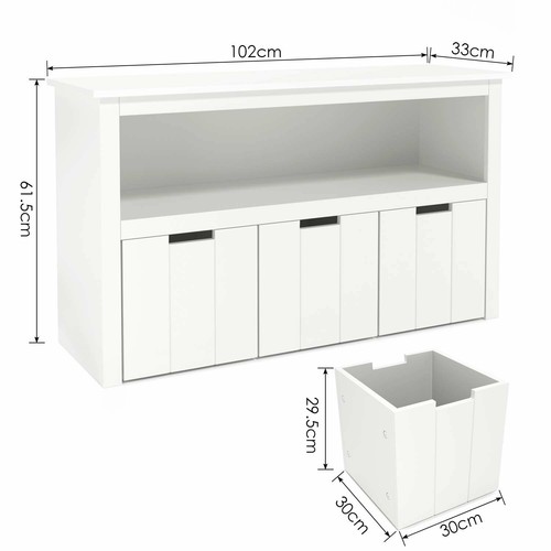 sideboard toy storage