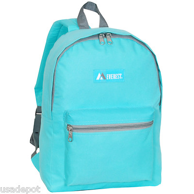 Everest Luggage Basic Backpack - Aqua Blue