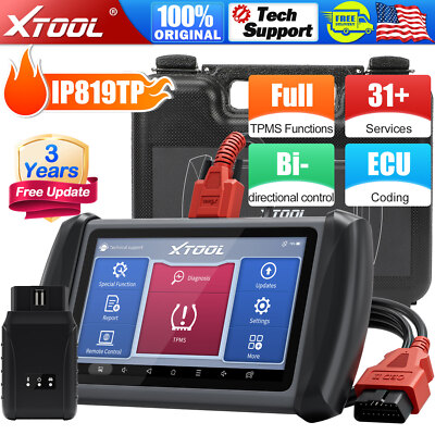 XTOOL IP819TP Auto Scanner Full Diagnostic Bidirectional TPMS Activation Tools