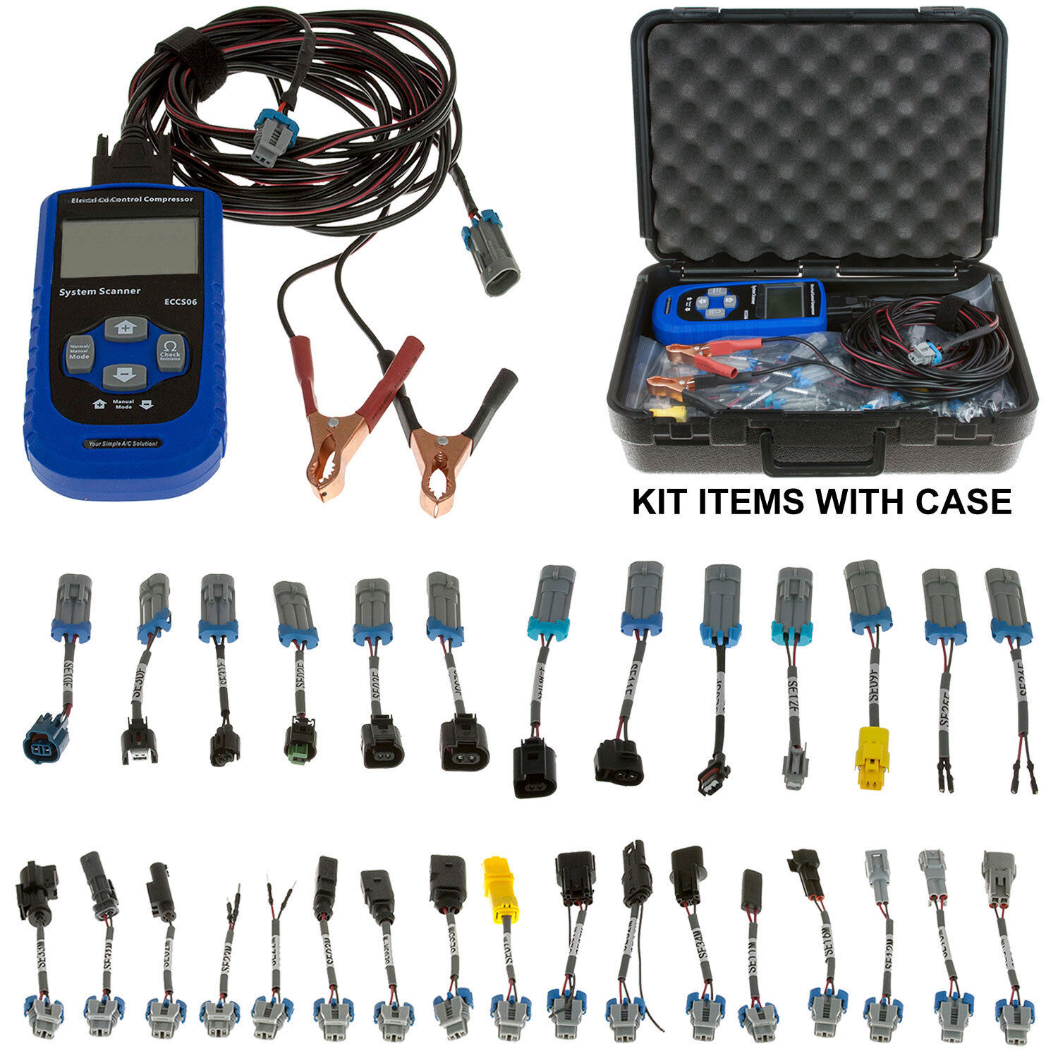 AC COMPRESSOR DIRECT DRIVE CLUTCHLESS COMPRESSOR TESTER AC COMPRESSOR DIRECT DRIVE CLUTCHLESS COMPRESSOR TESTER