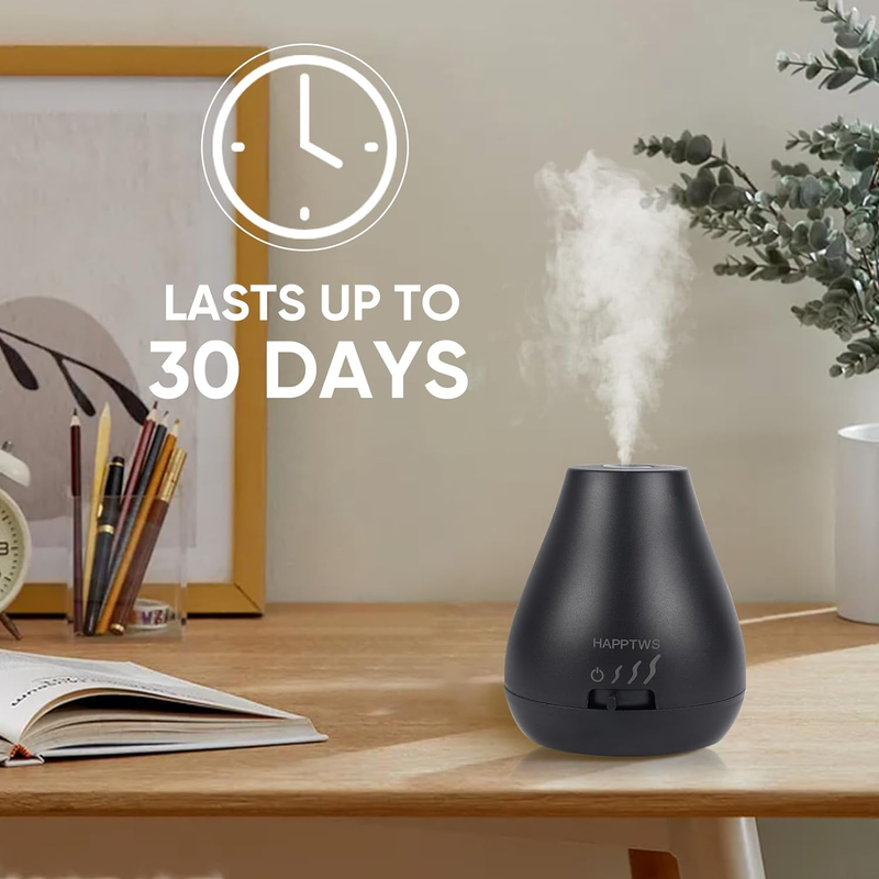 Diffuser, 3 Levels, For Home & Car - Black