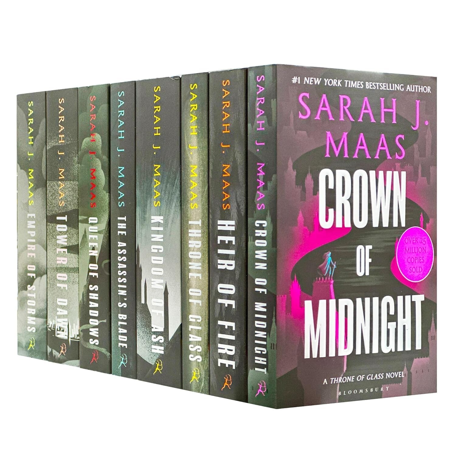 洋書 5 books, Sarah J. Mass, Throne of Glass Throne of Glass Box Set by Sarah J. Maas (2018, Hardcover