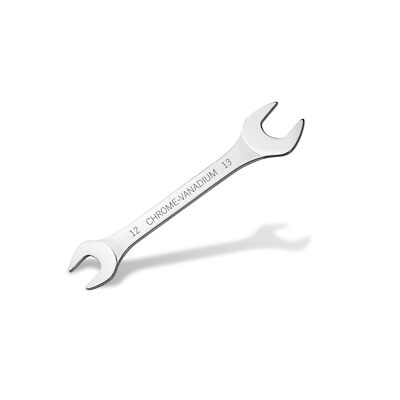 FLZOSPER 12mm×13mm Super-Thin Open End Wrench，Metric Slim Spanner，Flat Head C...