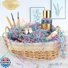 Caleihd 1/2 LB Crinkle Cut Paper Shredded Filler Paper for Gift Baskets Gift Box Confetti Shreds Decoration Stuffing for Birthday, Weddings, Anniversaries, Christmas Wrapping Multi-color