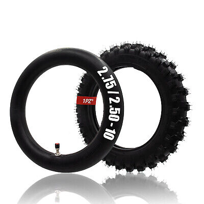2.50 - 10'' Tire & Inner Tube For Honda CRF50F XR50R 2.50x10 2.5-10 Dirt Pit Bike