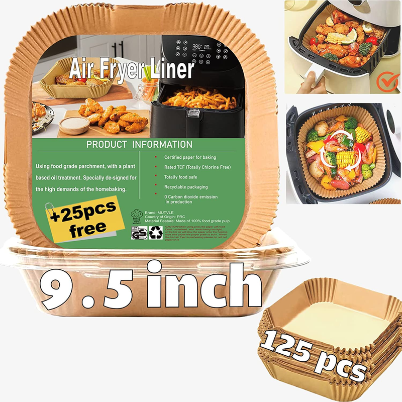 Basket, Xl Disposable Air Fryer Paper Liners For Power X...