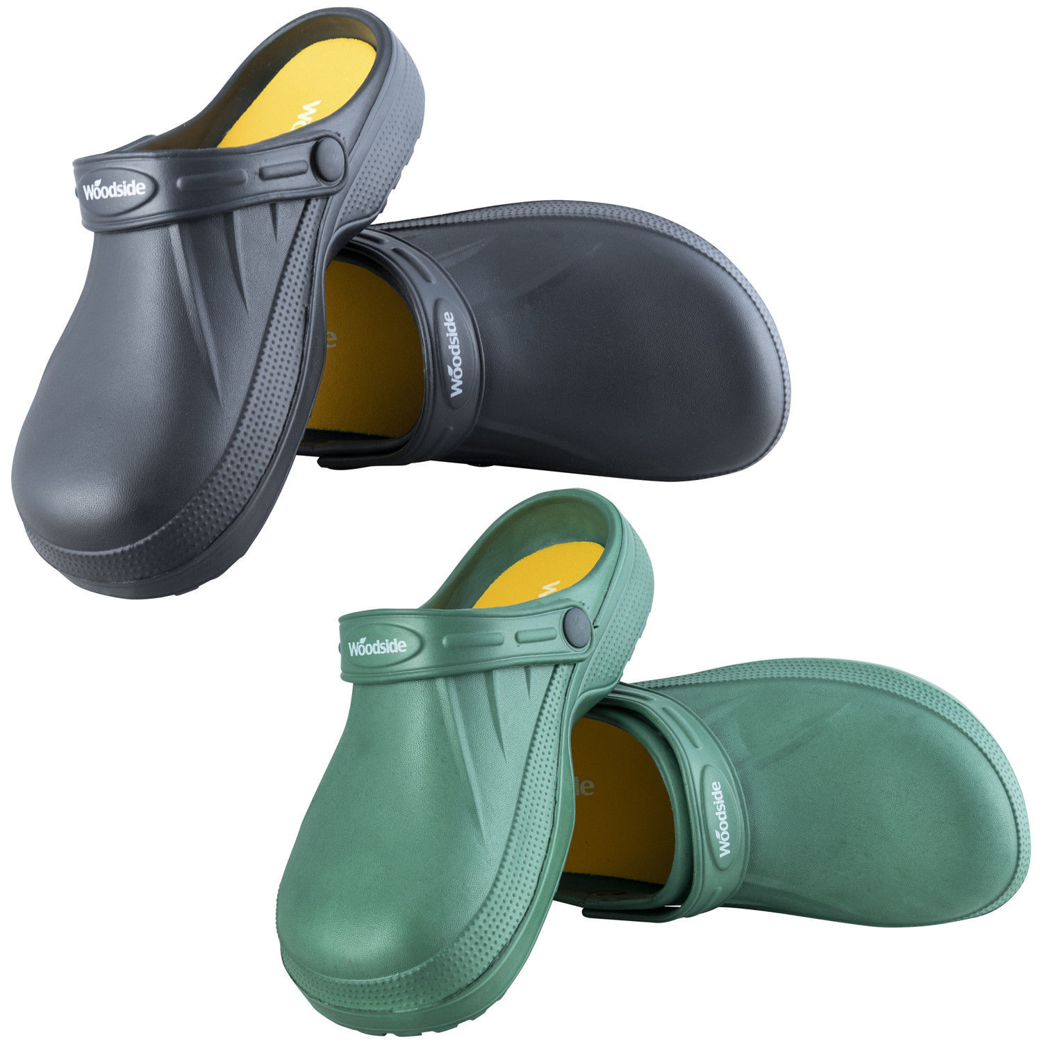 Woodside Men's/Women's Slip On Garden Clog Mule Work Shoes