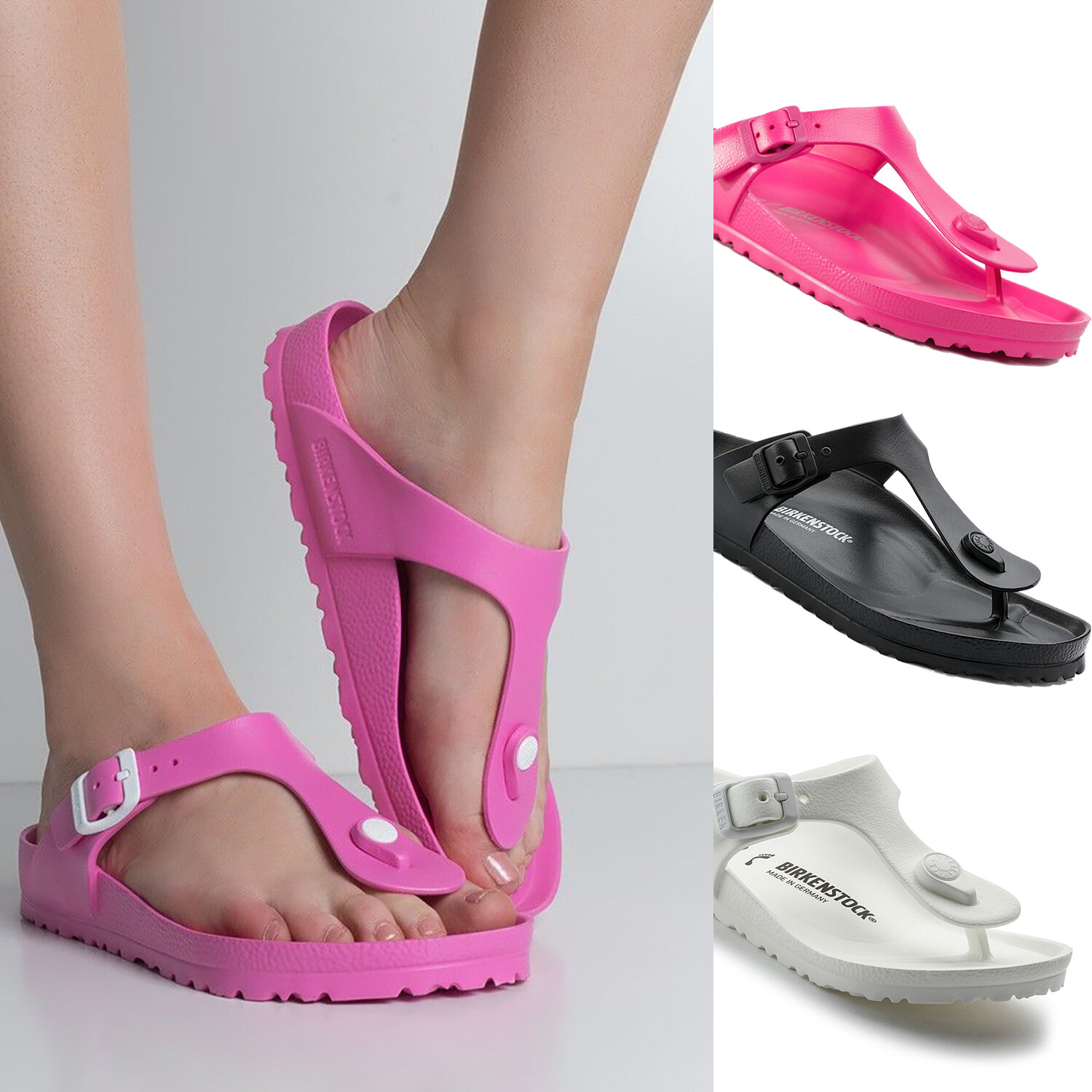 

Женские пляжные сандалии Birkenstock Gizeh EVA НОВИНКА