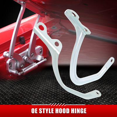 [2Шт] Для 89-95 Toyota Pickup 4Runner Стальной кронштейн петли капота с левой и правой стороны