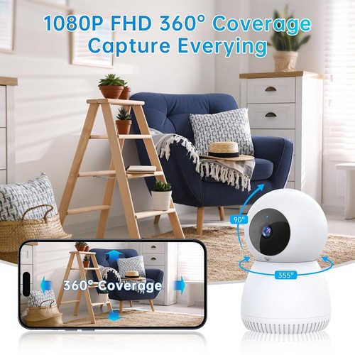 Noahtec 5G WiFi IP Camera Home Security Baby Monitor CCTV Cam 2Way Talk Wifi Cam