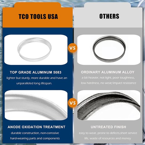 816607 Bellows Sleeve Ring for Mercrusier Alpha One Gen II/2 1991~2022 18-1728